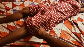 Hot Bhabhi got fucked by her Devar when Husband is not at home Wet Natural Hairy Pussy and Hairy Armpit