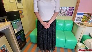 chubby fatty Asian girl masturbates first time in her life and loved it. Japanese moans loud with hairy pussy and big tits.BBW Osakaporn