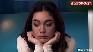 HORNYHOSTEL - Ginebra Bellucci - Big Boobs Teen Hardcore Interracial Hairy Pussy Drilling