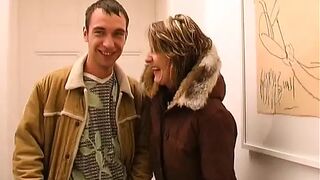 German milf met on the street and ready to be pounded in her pussy as she screams with pleasure